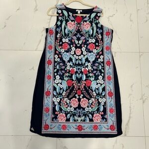 Charter Club | Dresses | Charter Club Navy Blue And White Button Down Dress  | Poshmark